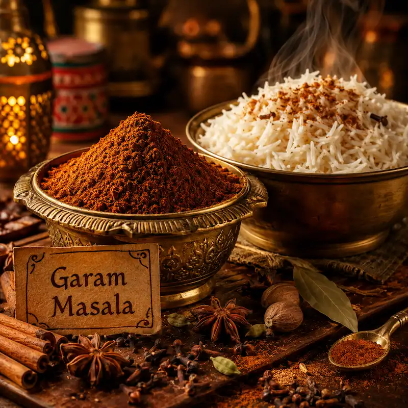 گراماسالا؛ ادویه گرم برای برنج