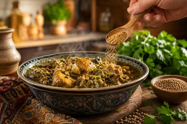 پودر گشنیز در چه غذاهایی استفاده می‌شود؟