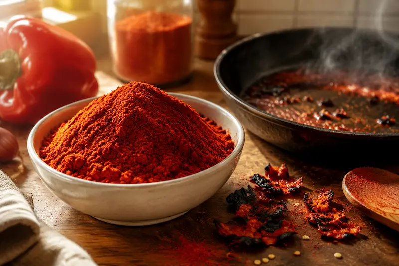 چگونه از تلخ شدن پاپریکا جلوگیری کنیم؟
