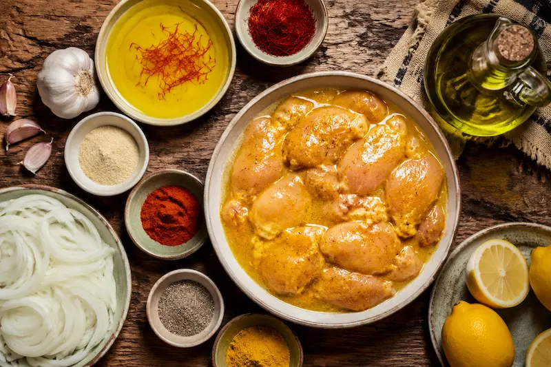 بهترین ادویه برای جوجه کباب آبدار