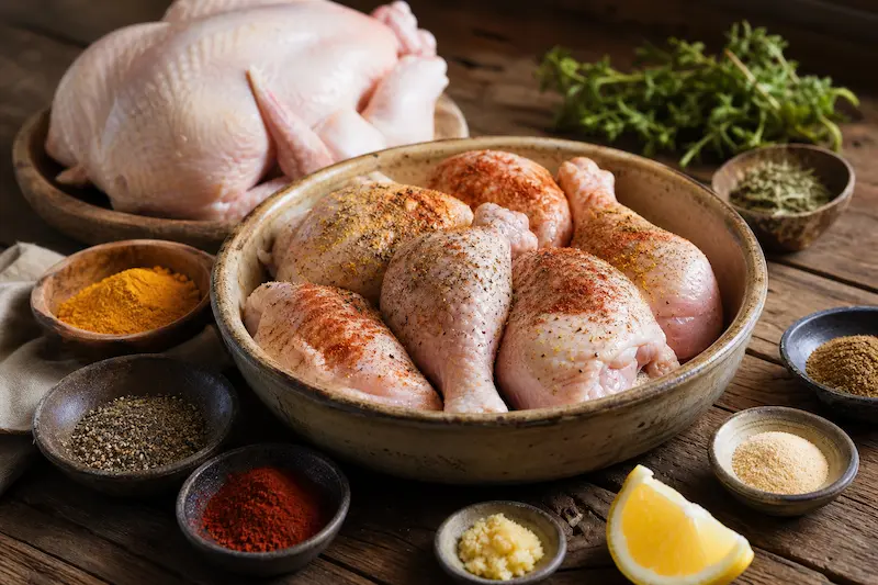 بهترین ادویه برای مرغ