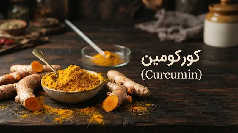 مهم‌ترین ماده رنگی زردچوبه