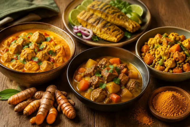 زردچوبه در آشپزی