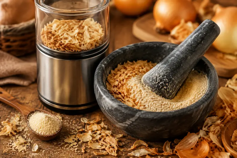 روش آسیاب کردن پودر پیاز