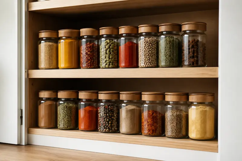 روش صحیح نگهداری ادویه برای جلوگیری از خراب شدن