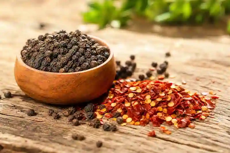 خواص فلفل سیاه و فلفل قرمز 