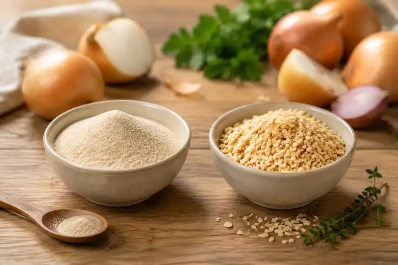 گرانول پیاز چیست؟ پودر پیاز بهتر است یا گرانول پیاز؟