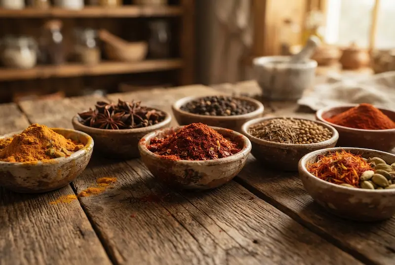 ماندگاری ادویه‌