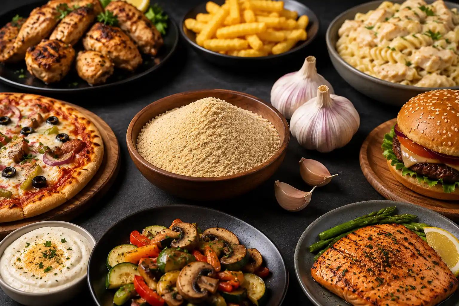 پودر سیر برای چه غذاهایی استفاده میشود؟