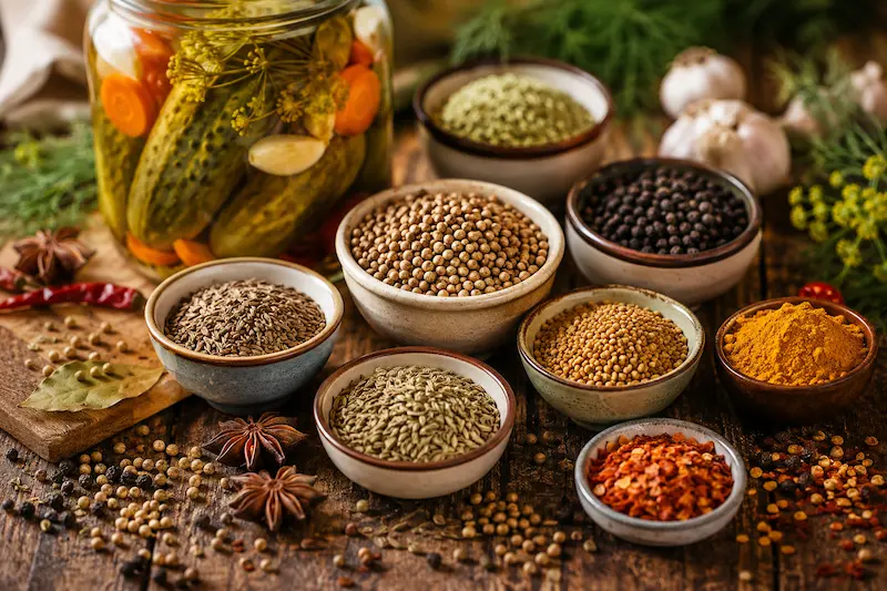 بهترین ترکیب ادویه برای انواع ترشی؛ معرفی ادویه ترشی خانگی