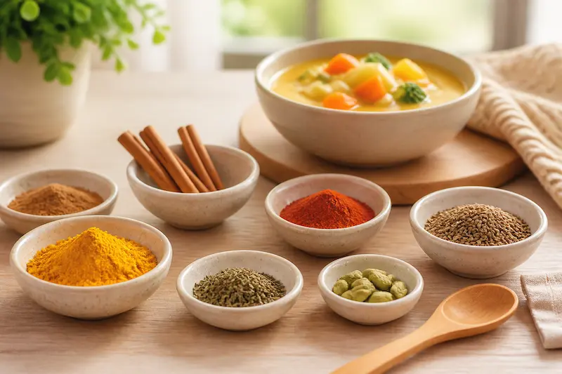 بهترین ادویه‌های مناسب برای غذای کودک