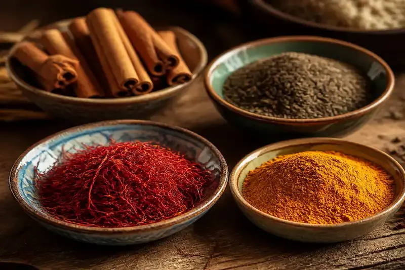 بهترین ادویه برای ته چین مرغ