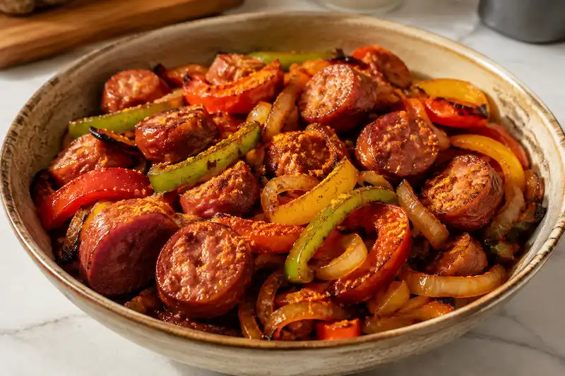 سوسیس بندری با ادویه مخصوص