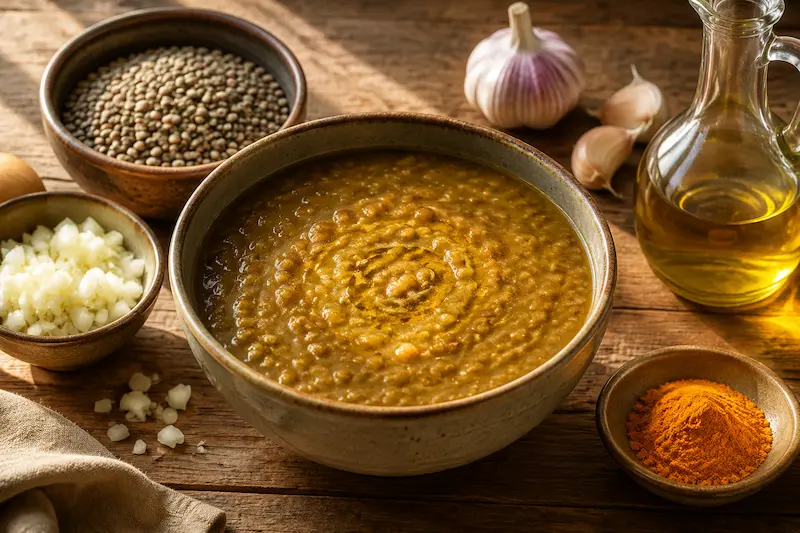 مواد لازم برای تهیه عدسی خوشمزه
