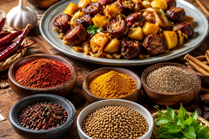 ادویه بندری چیست؟ ترکیبات، طرز تهیه و کاربرد آن در سوسیس بندری