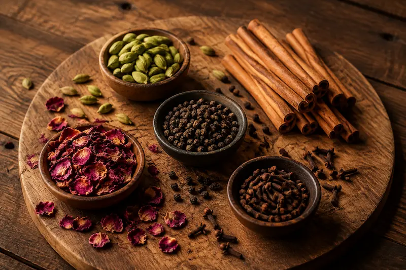 ترکیبات اصلی ادویه باقالی پلو