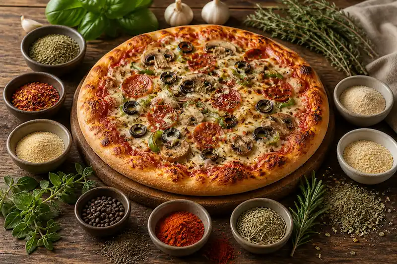 ادویه پیتزا چیست؟ ترکیبات، طرز تهیه و بهترین ترکیب خانگی