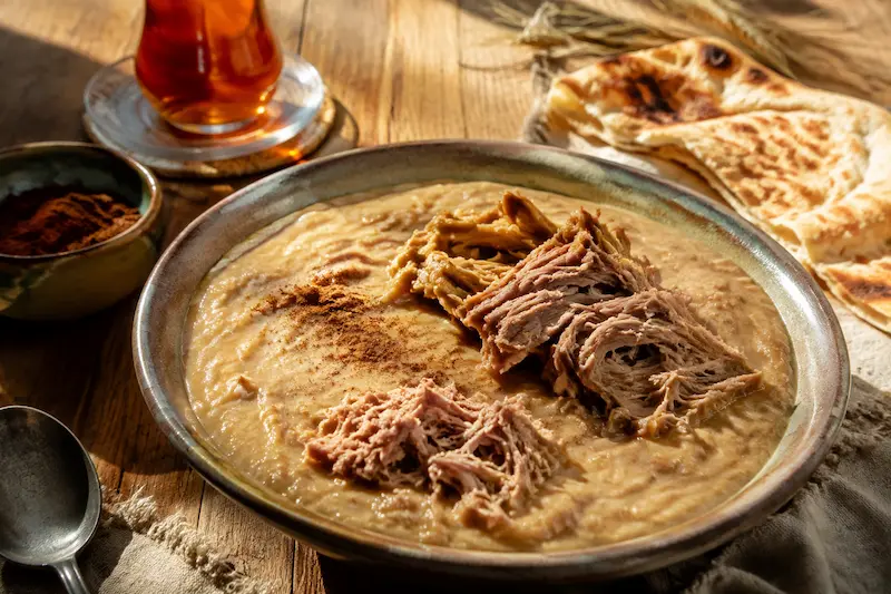 گوشت برای حلیم