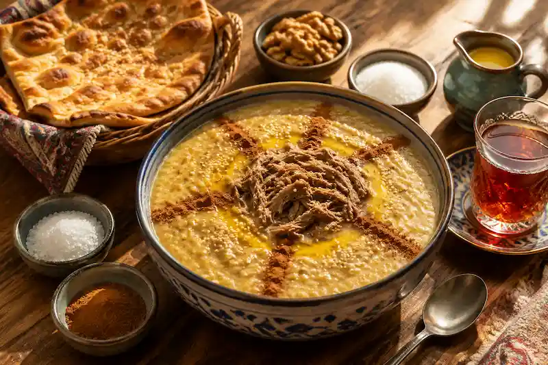 کنار حلیم چی میخورن؟ راهنمای تزیین، مخلفات و چاشنی‌های حلیم