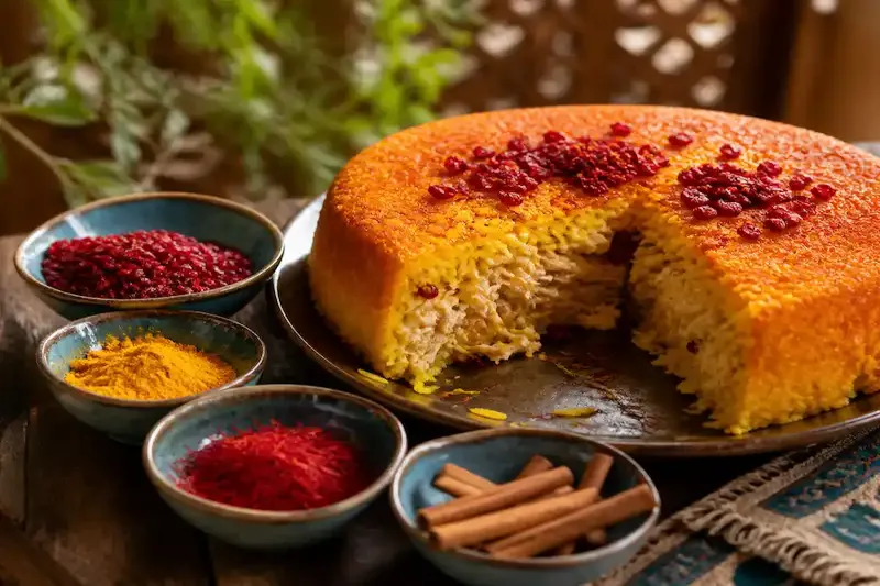 ادویه مخصوص ته چین مرغ؛ راز خوشمزه و مجلسی شدن غذا